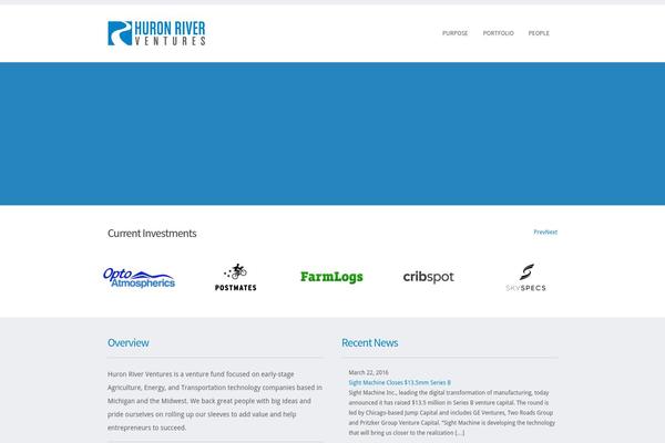 District theme site design template sample