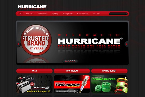 hurricaneindonesia.com site used Boooster