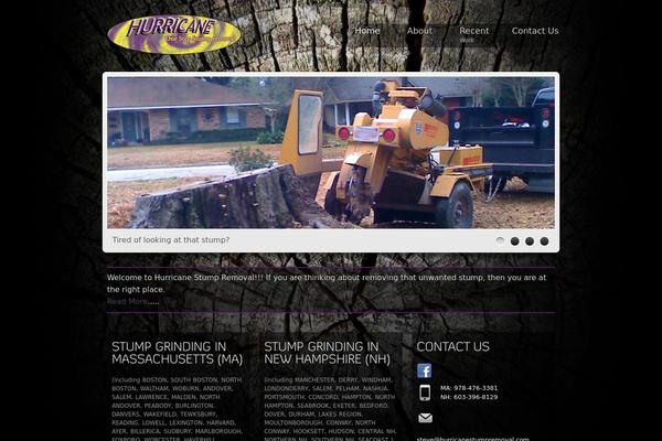 hurricanestumpremoval.com site used Darknature