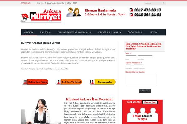 SmartMag theme site design template sample