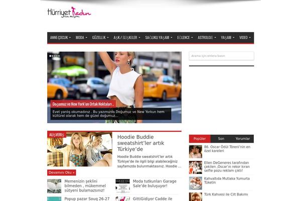 Jarida theme site design template sample