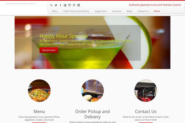 Customizr theme site design template sample