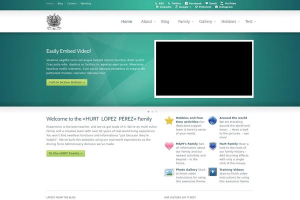 Sterling theme site design template sample