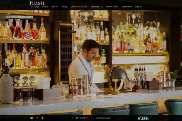 hush.co.uk site used Hush