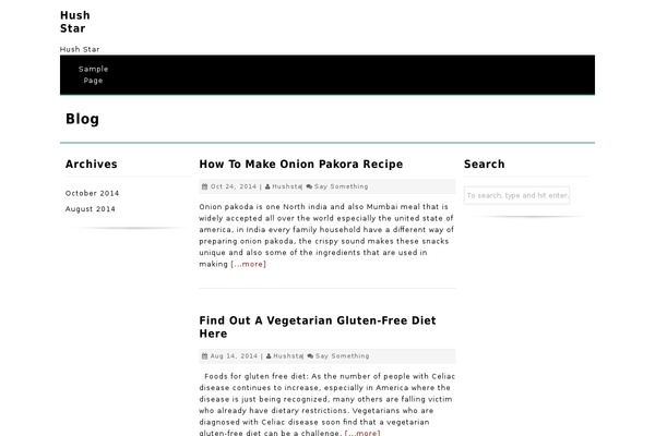 EzyReader theme site design template sample