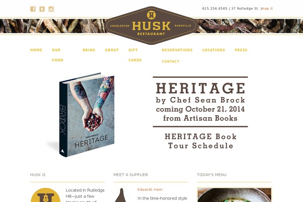husknashville.com site used Husk_theme