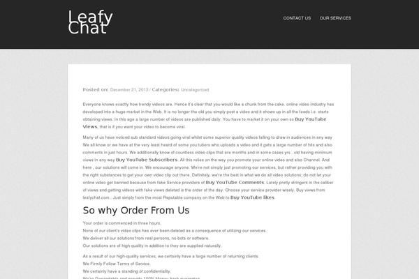Nova Lite theme site design template sample