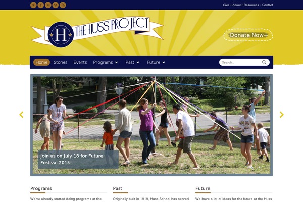 Goodwish theme site design template sample