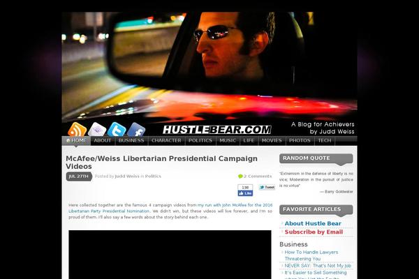 Site using WP Tweet Button plugin