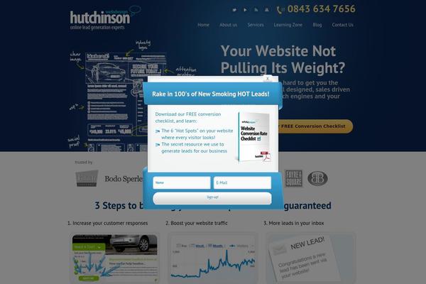 Doover theme site design template sample
