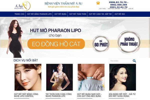 Hospital theme site design template sample