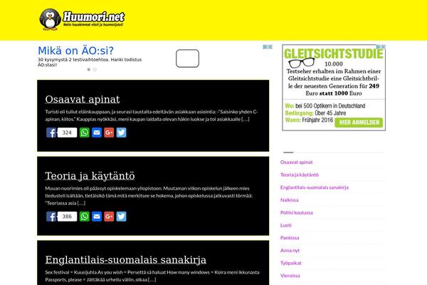 Simple Style theme site design template sample