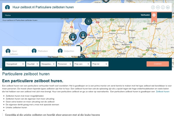 huur-zeilboot.nl site used Properta