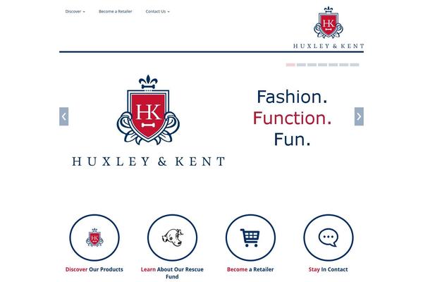 huxleyandkent.com site used Luminus