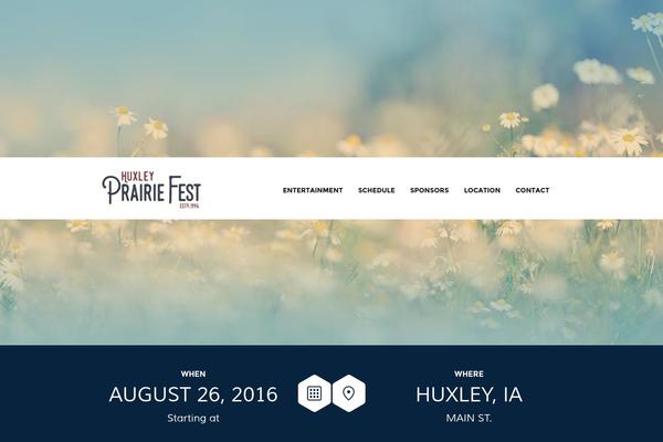 Fudge theme site design template sample
