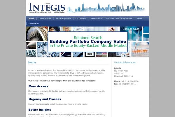 Modernize v3.02 theme site design template sample