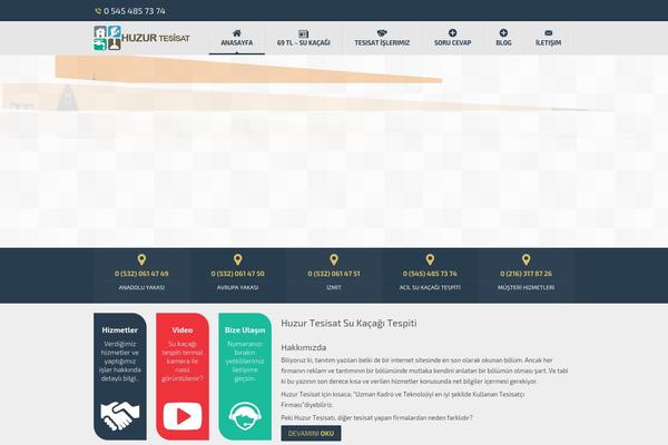 Site using Lead Call Buttons plugin