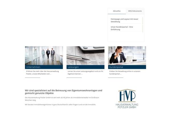 hv-potzler.de site used BeTheme