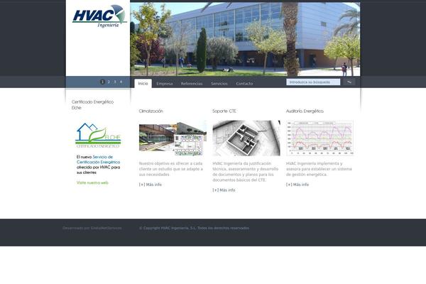 hvac.es site used Celta