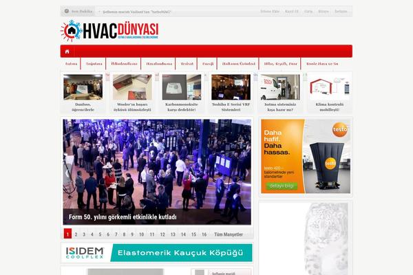 HaberMatik V3 theme site design template sample