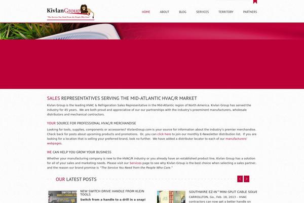 Elegantica theme site design template sample