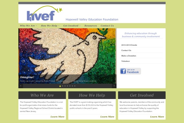NonProfit theme site design template sample