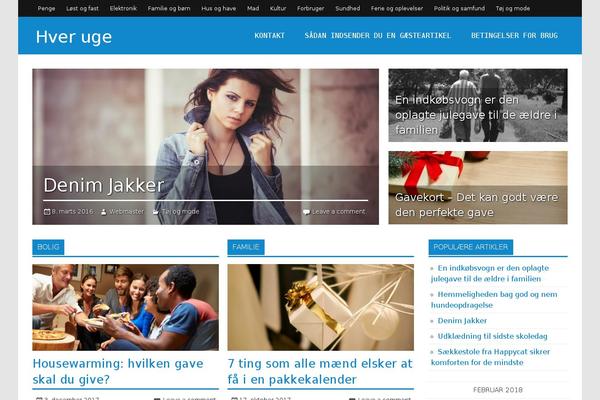 Glades theme site design template sample