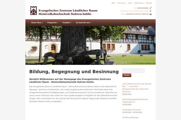 Ambassador theme site design template sample