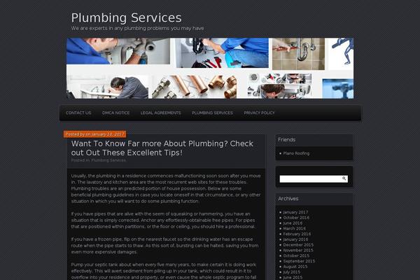 Parament theme site design template sample