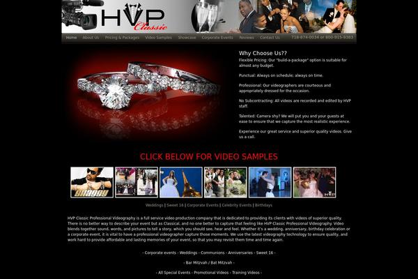On Demand theme site design template sample
