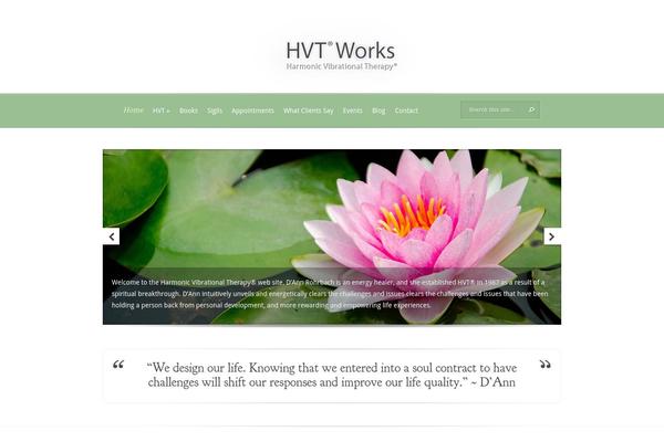 Evolution theme site design template sample