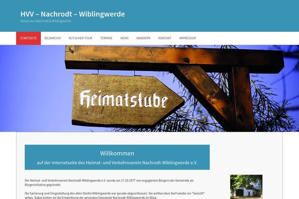 Benevolence theme site design template sample