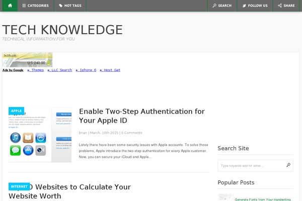 Codilight theme site design template sample