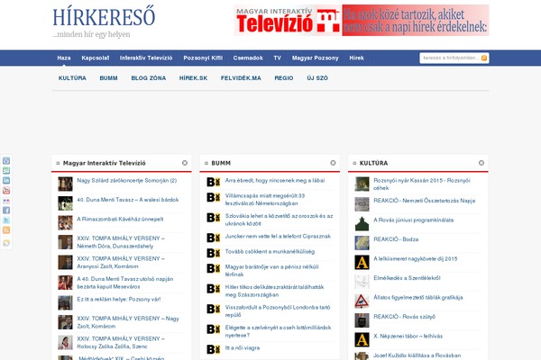 hweb.sk site used Mov