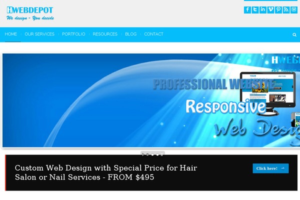 Ewa theme site design template sample