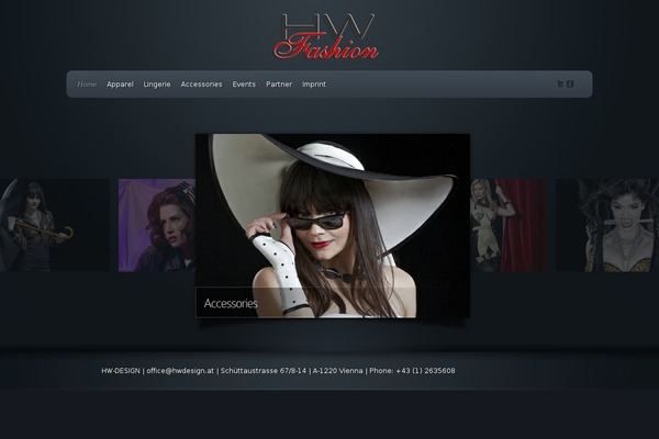 Envisioned theme site design template sample