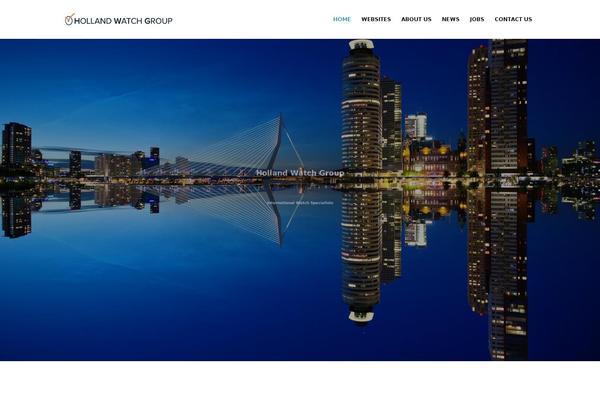 Vega theme site design template sample