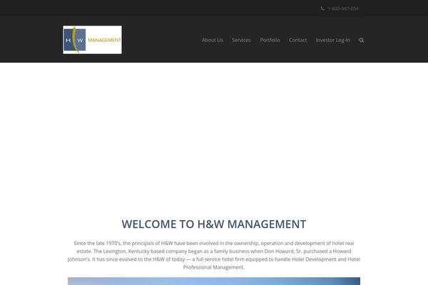 Total Child theme site design template sample