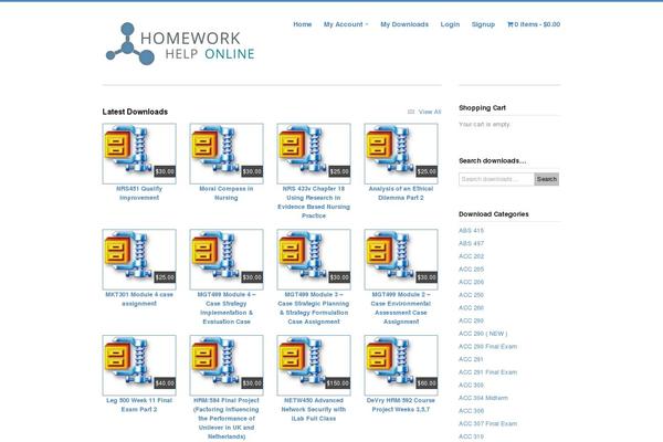 Site using WP Menu Cart plugin