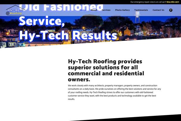 Bridge Child theme site design template sample