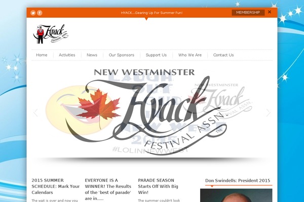 InfoWay theme site design template sample