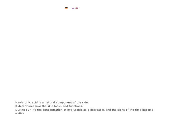 hyalax.com site used Xyalax