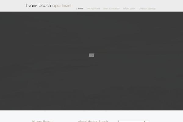 Vellum theme site design template sample