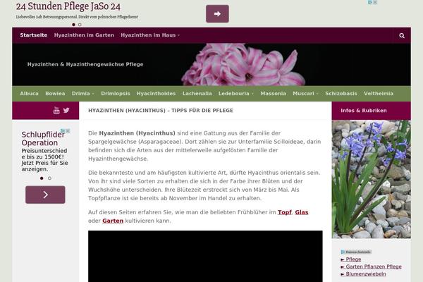 Huemanchild theme site design template sample