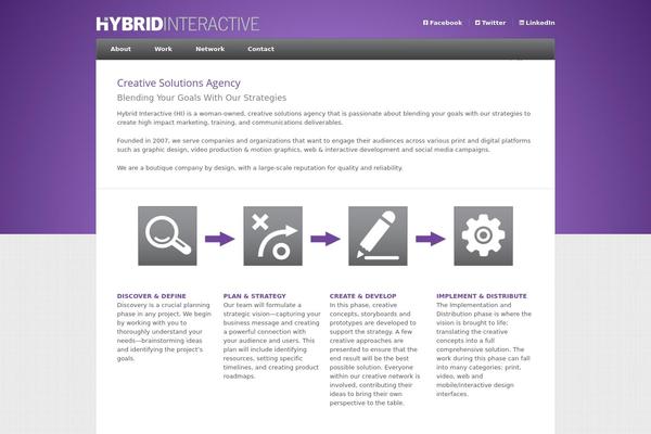 Nexus theme site design template sample
