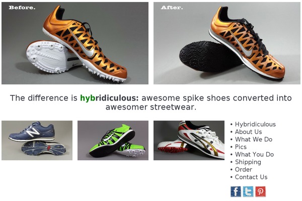 hybridiculous.com site used Claster