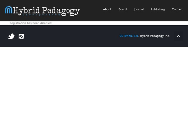 hybridpedagogy.org site used Proxy