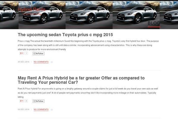 Tesla theme site design template sample