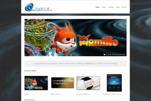 Site using PhotoDropper plugin