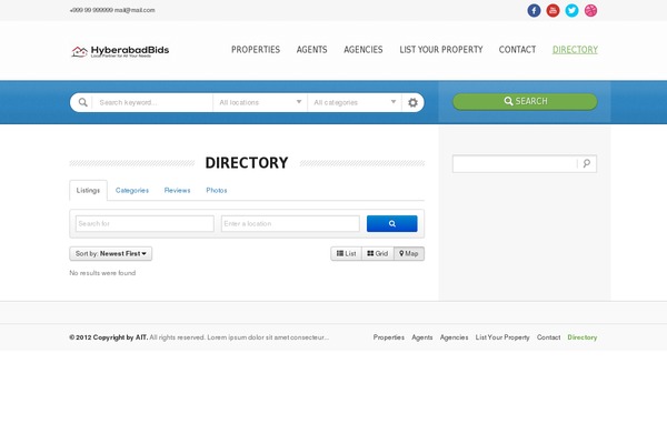Fukasawa theme site design template sample